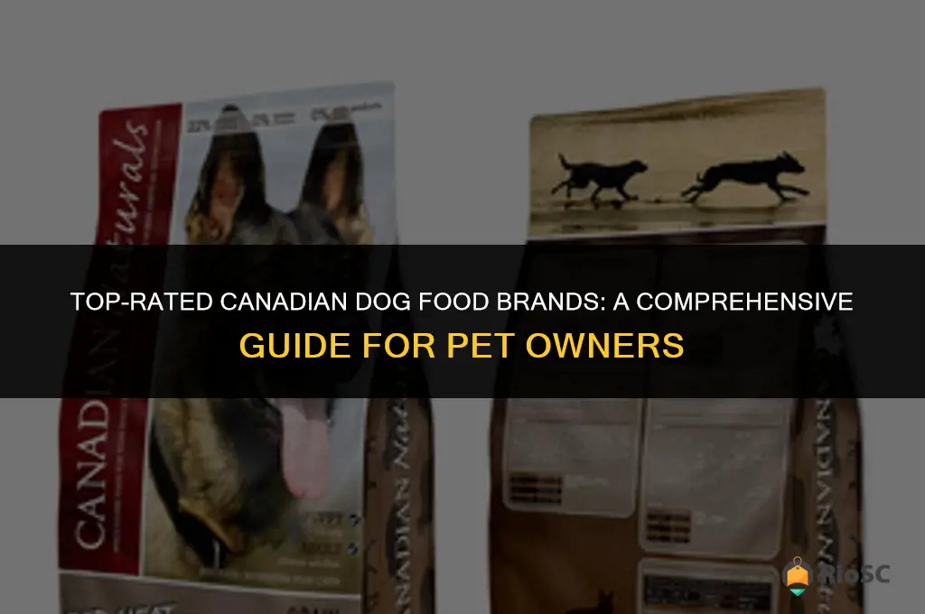best canadian dog food companies