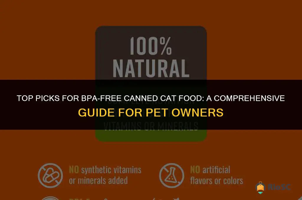 best canned cat food without bpa