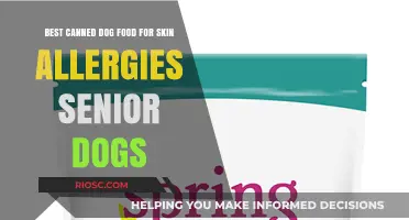 Top Picks for Soothing Senior Dogs: The Best Canned Dog Food for Skin Allergies