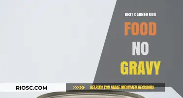 Top Picks for Canned Dog Food Without Gravy: A Comprehensive Guide