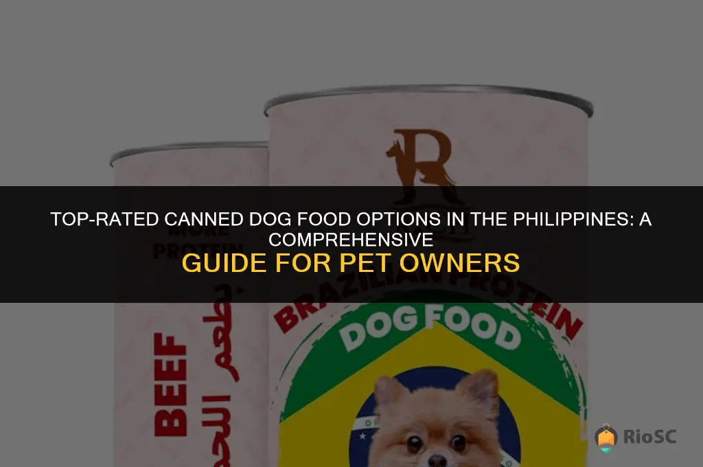 best canned dog food philippines
