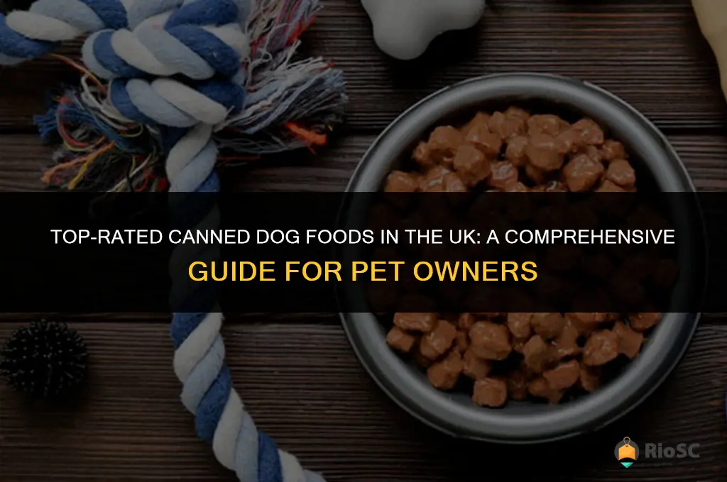 best canned dog foods uk