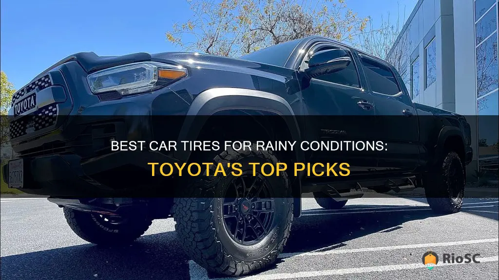 best car tires for water for toyota