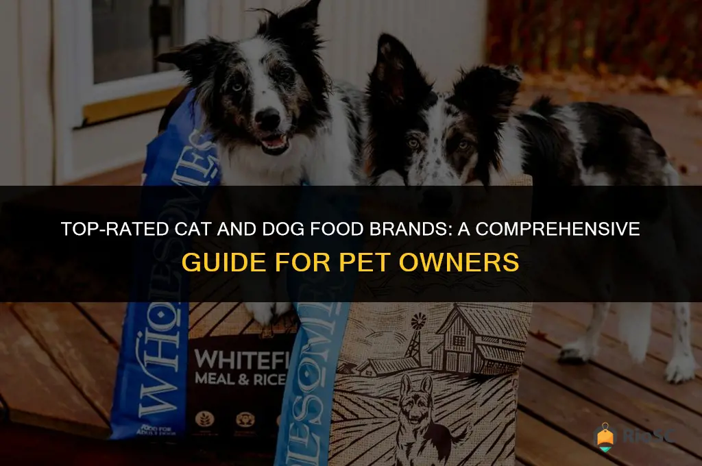 best cat and dog food brands