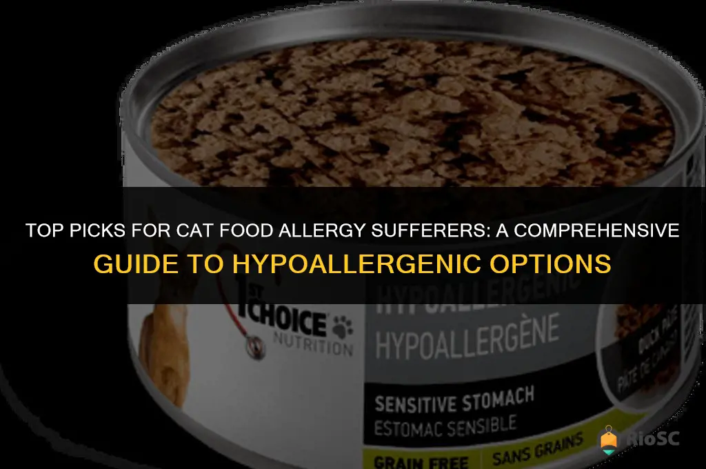 best cat food allergy goods