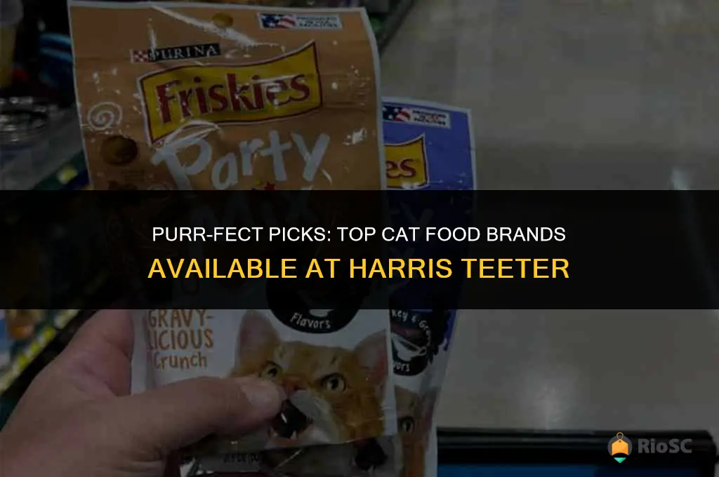 best cat food at harris teeter