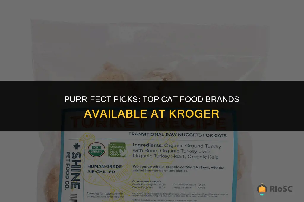 best cat food at kroger