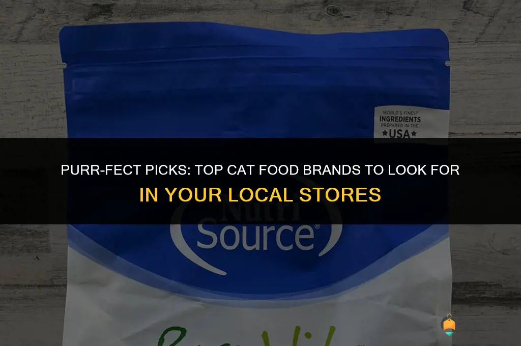 best cat food brands ro purchase locally