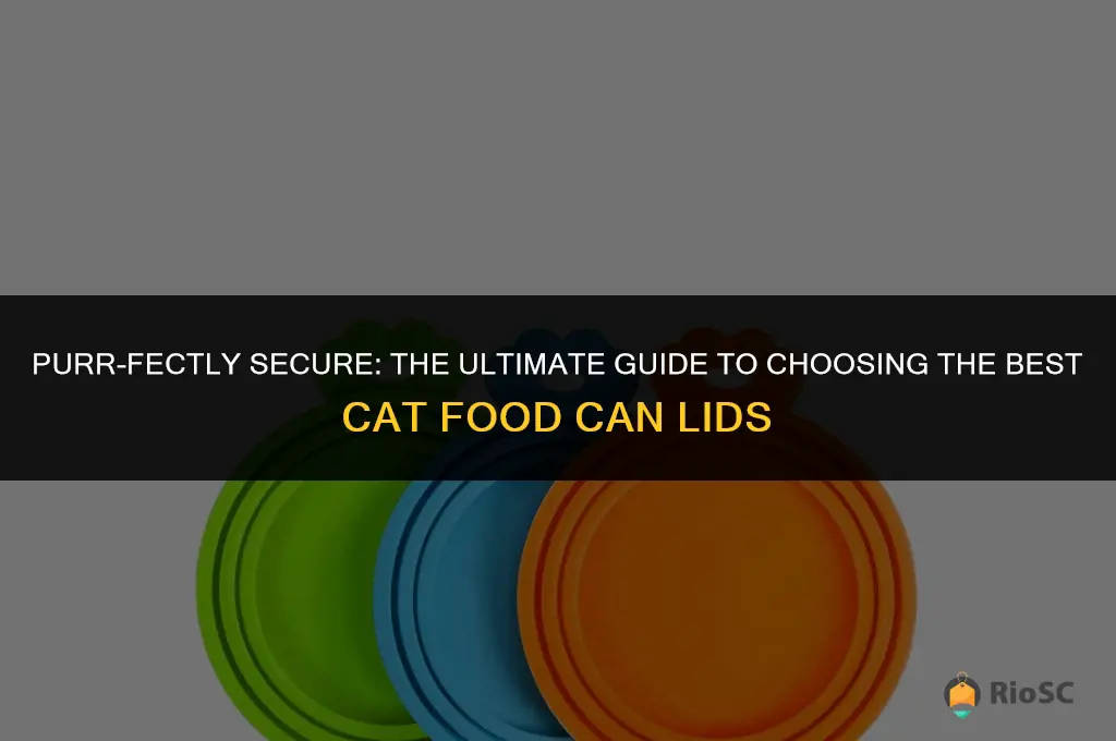 best cat food can lids
