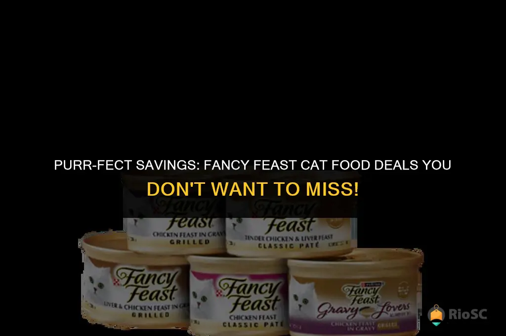 best cat food deals fancy feast