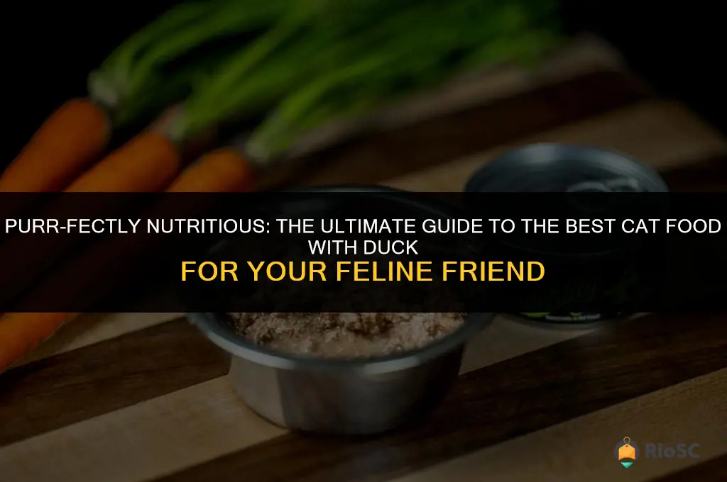 best cat food duck