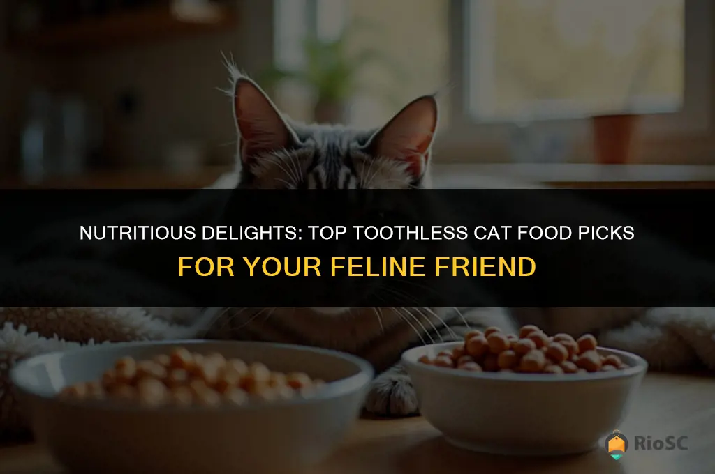 best cat food for cats with no teeth