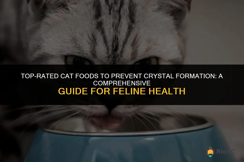 best cat food for crystals