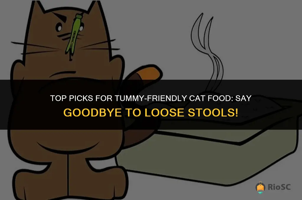 best cat food for loose stools