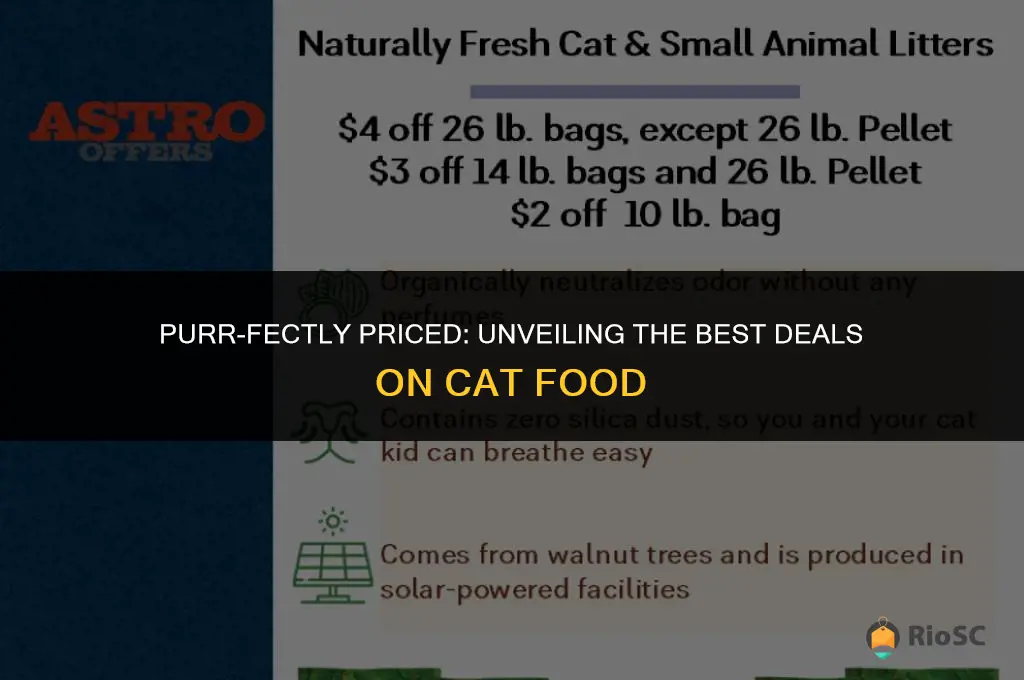 best cat food prices