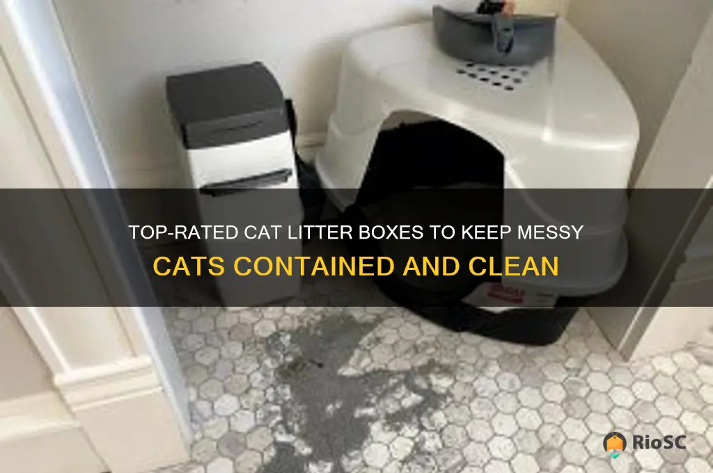 best cat litter box for messy cats