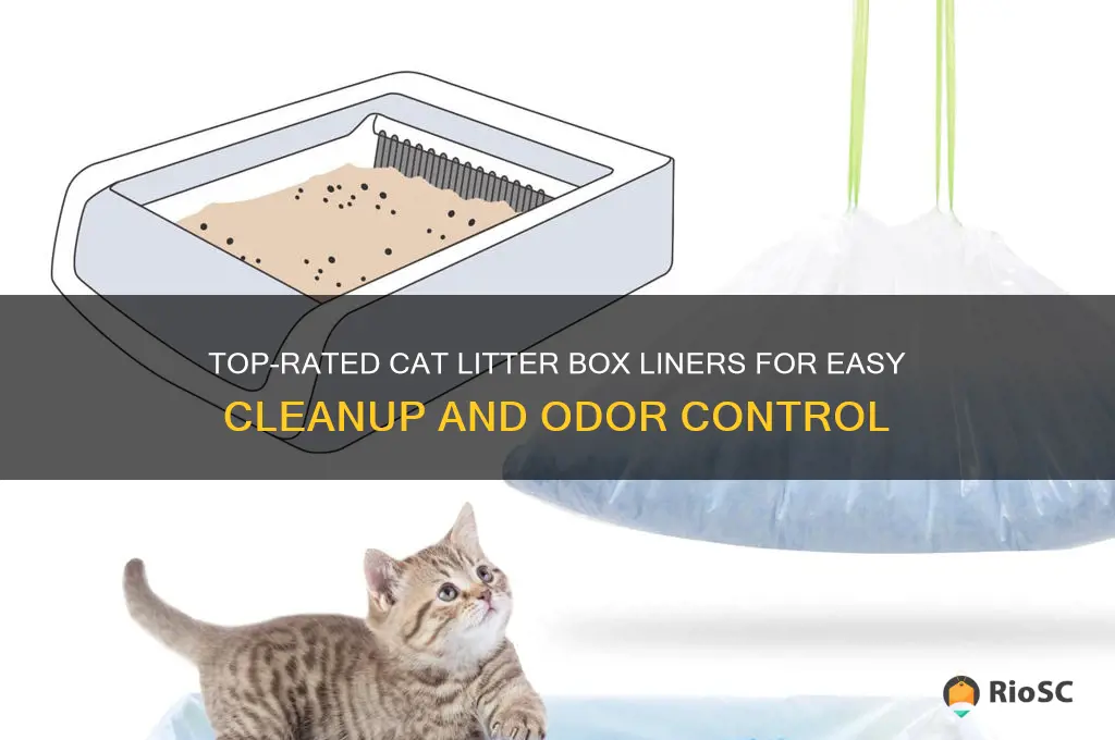 best cat litter box liners