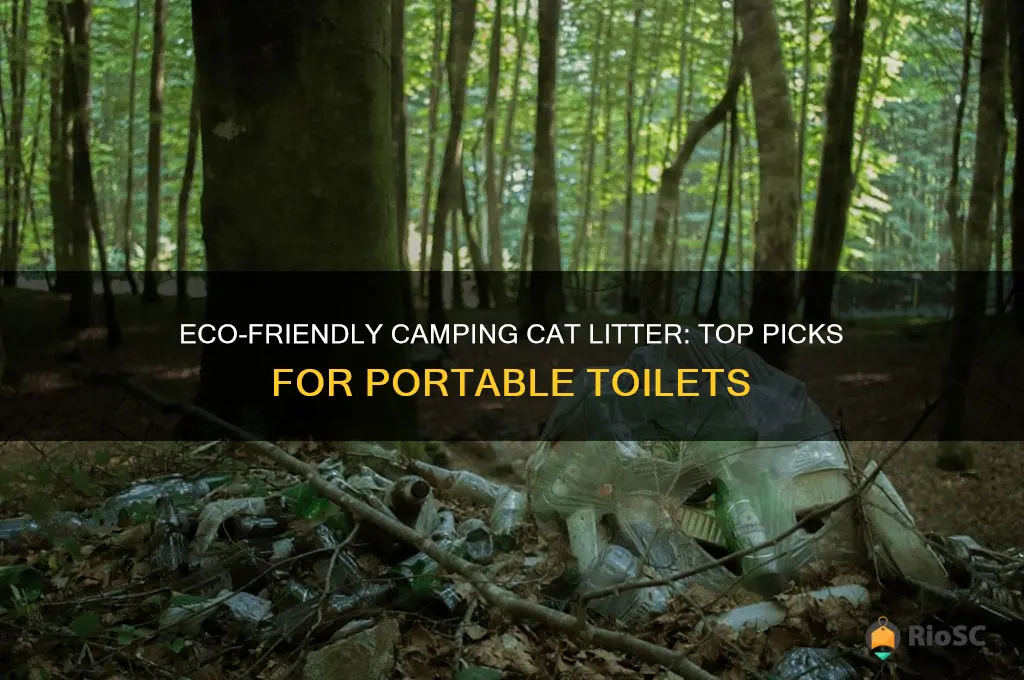 best cat litter for camping toilet
