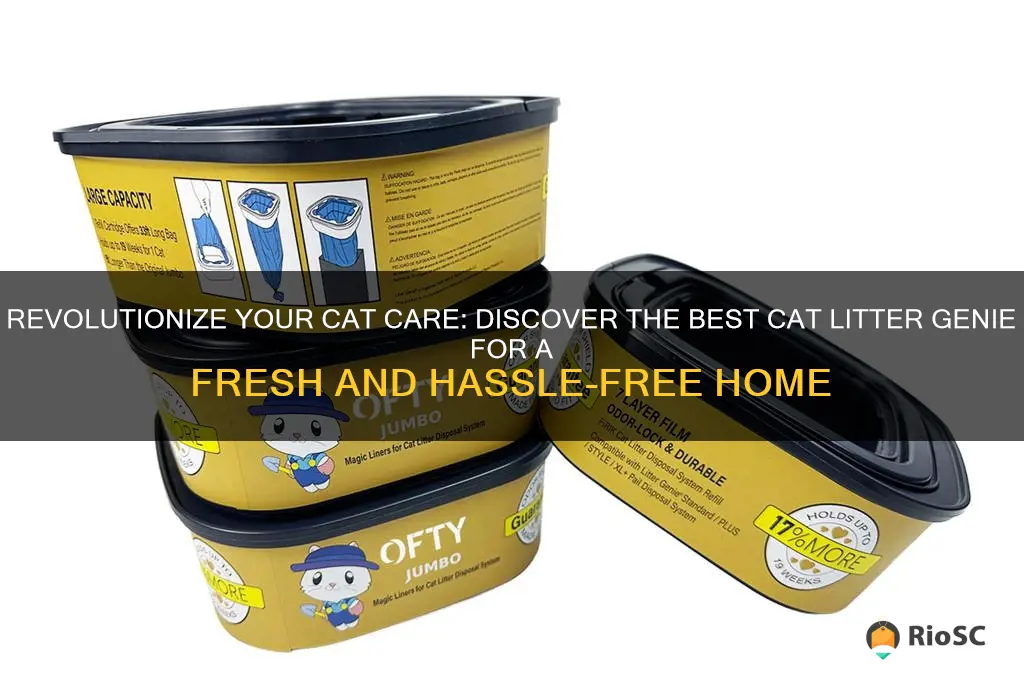 best cat litter genie