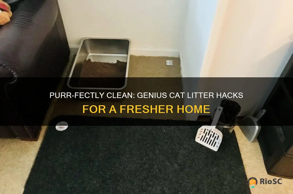 best cat litter hacks
