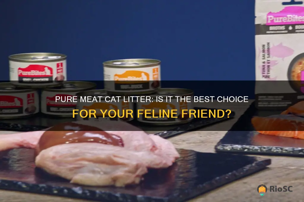 best cat litter pure meat