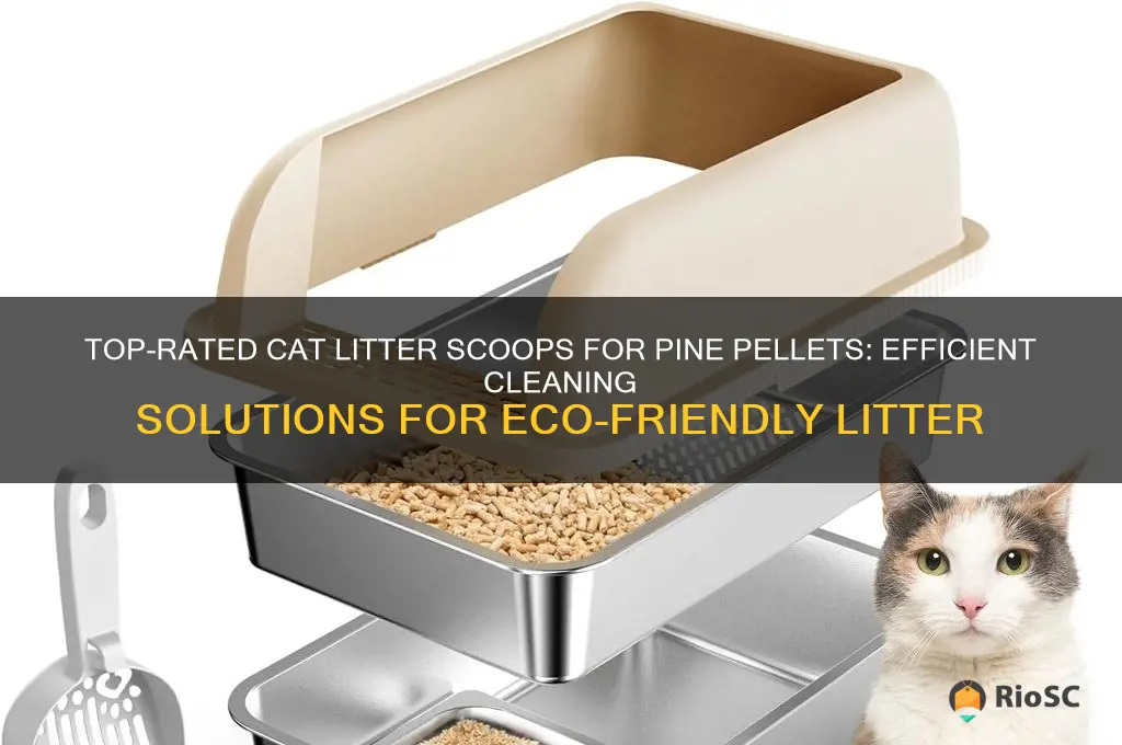 best cat litter scoop for pine pellets
