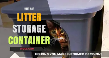 Purr-fect Solutions: Top Cat Litter Storage Containers for a Clean and Organized Home