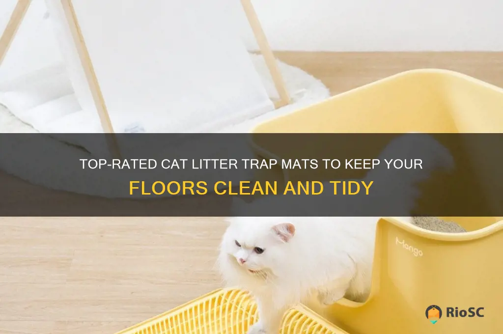 best cat litter trap mat