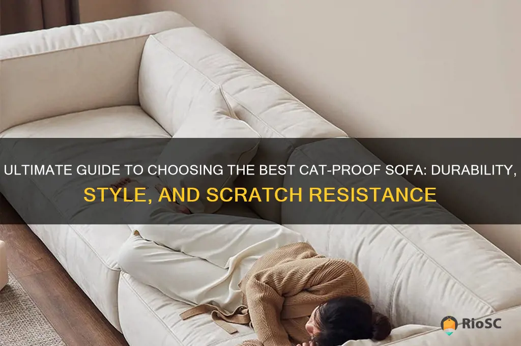 best cat proof sofa