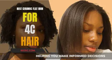 The Ultimate Ceramic Flat Iron for Perfect 4C Hair Results