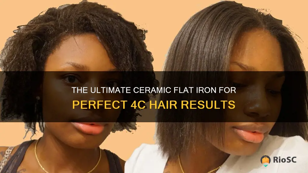 best ceramic flat iron for 4c hair