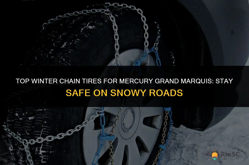 best chains tires for mercury grand marquis in the winter