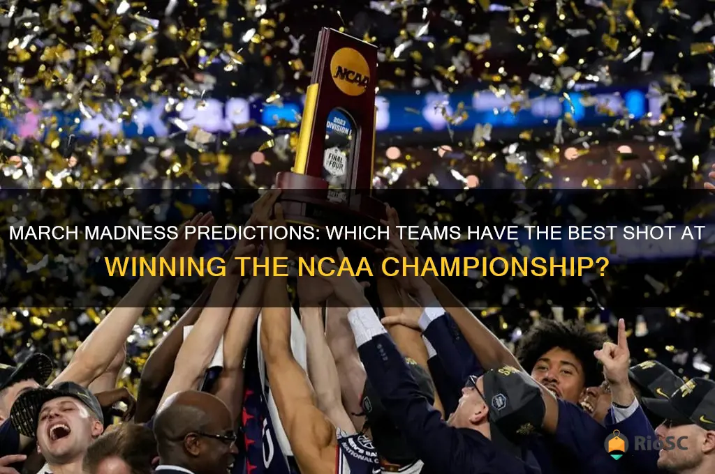 best chance sof teams winning ncaa