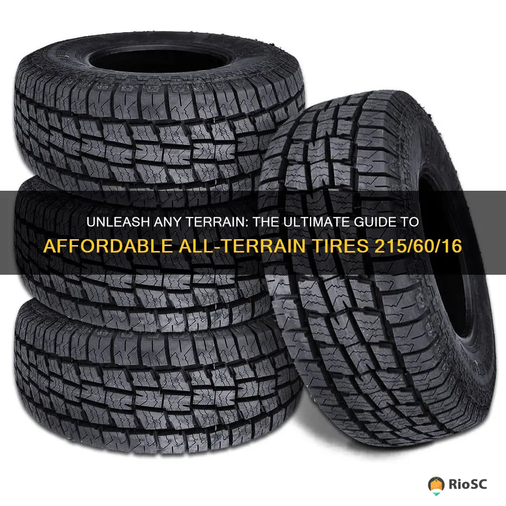 best cheap all terrain tires 215 60 16