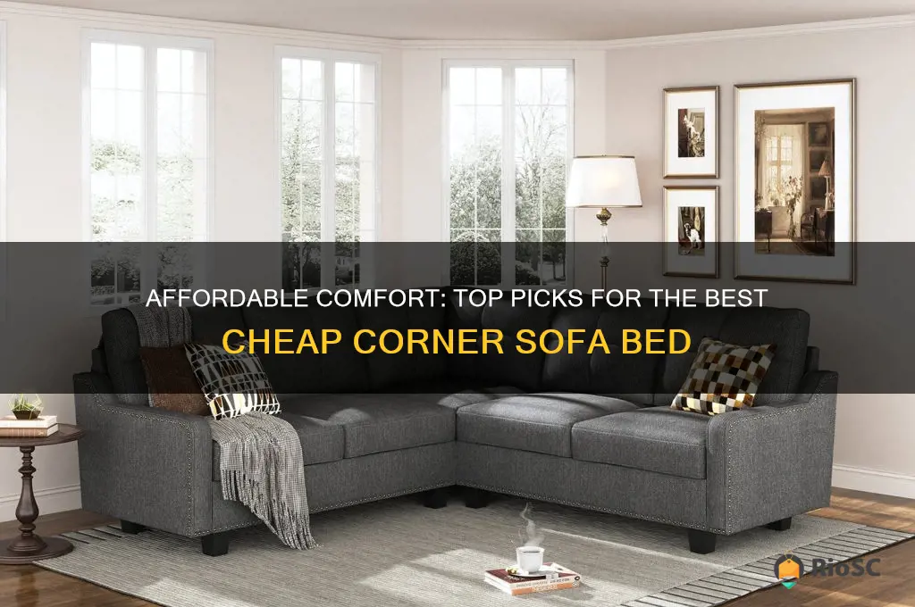 best cheap corner sofa bed