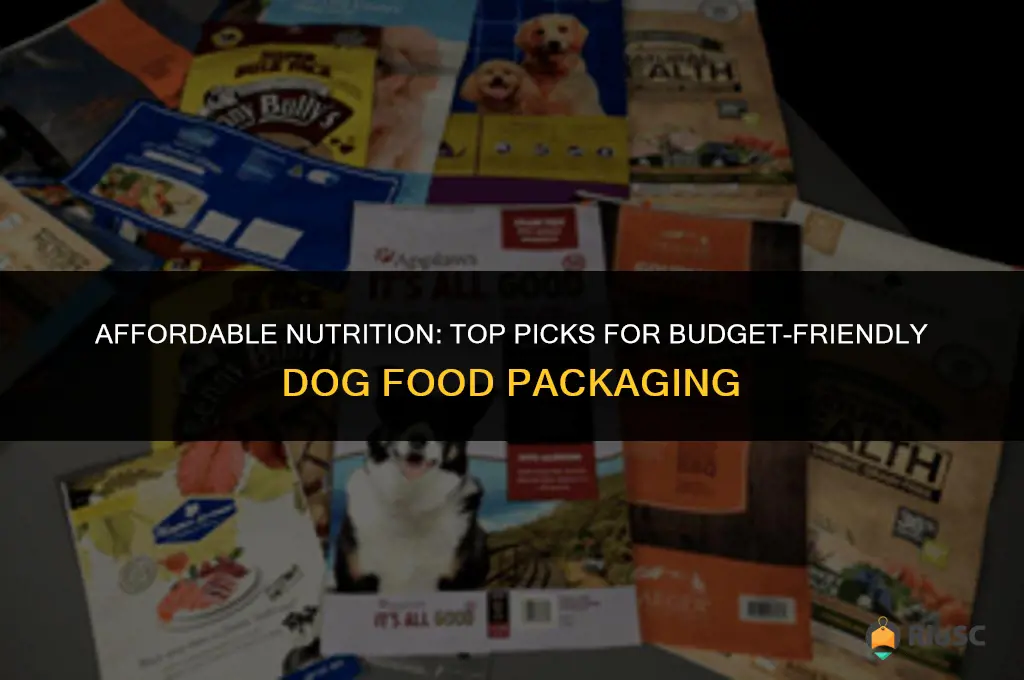 best cheap dog food in package