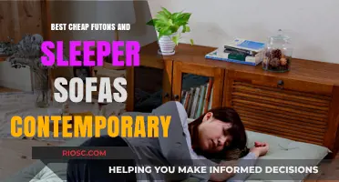 Affordable Comfort: Top Contemporary Futons and Sleeper Sofas for Modern Living