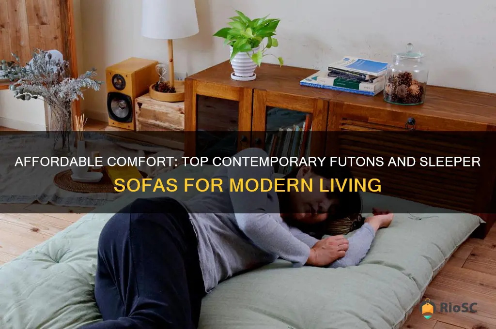 best cheap futons and sleeper sofas contemporary