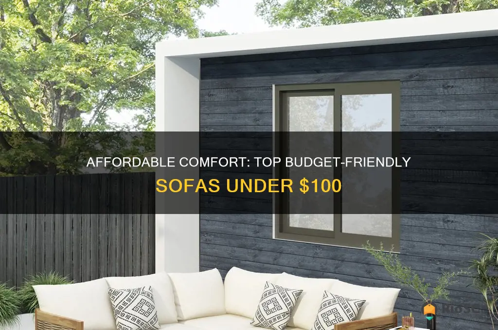 best cheap sofa under 100