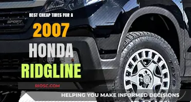 Affordable and Reliable: Top Cheap Tires for Your 2007 Honda Ridgeline