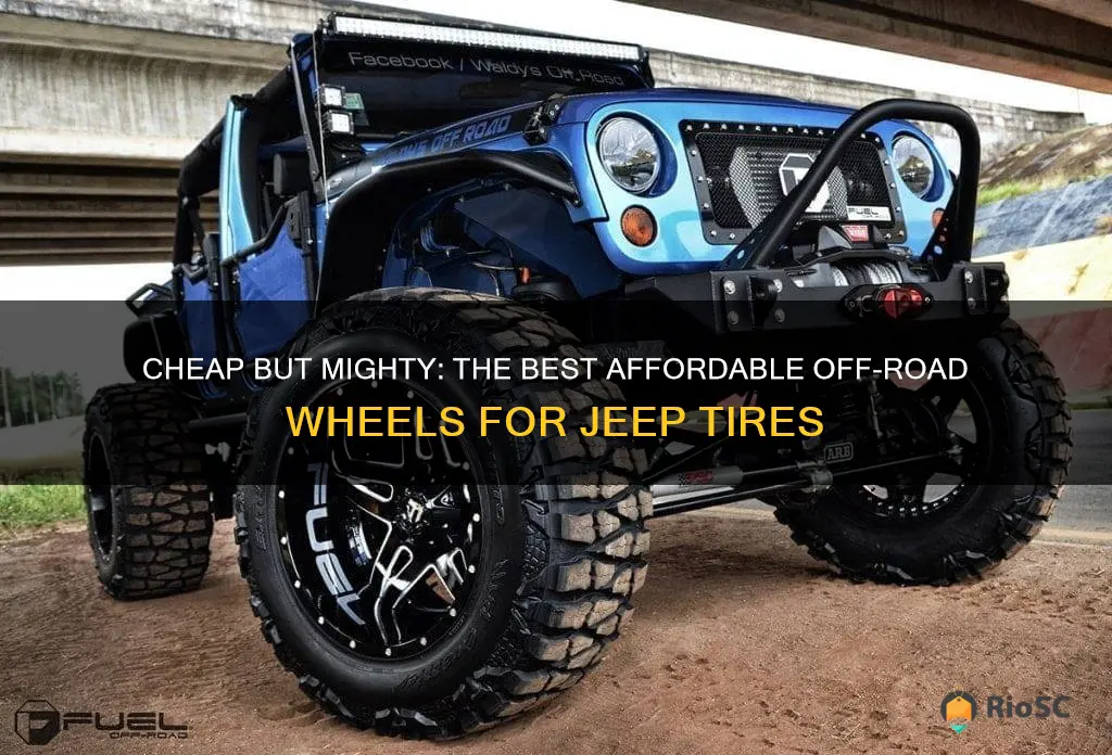 best cheap wheels for jeep offroad tires