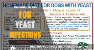 Affordable Solutions for Canine Yeast Infections: A Guide to the Best Budget-Friendly Dog Foods