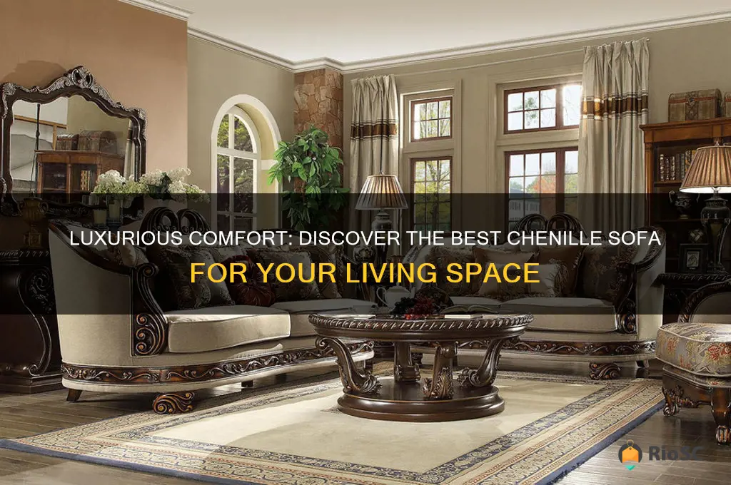 best chenille sofa