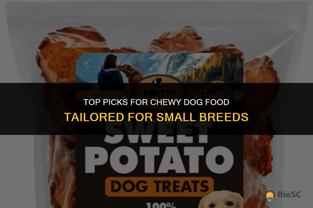 best chewy dog food for small dogs