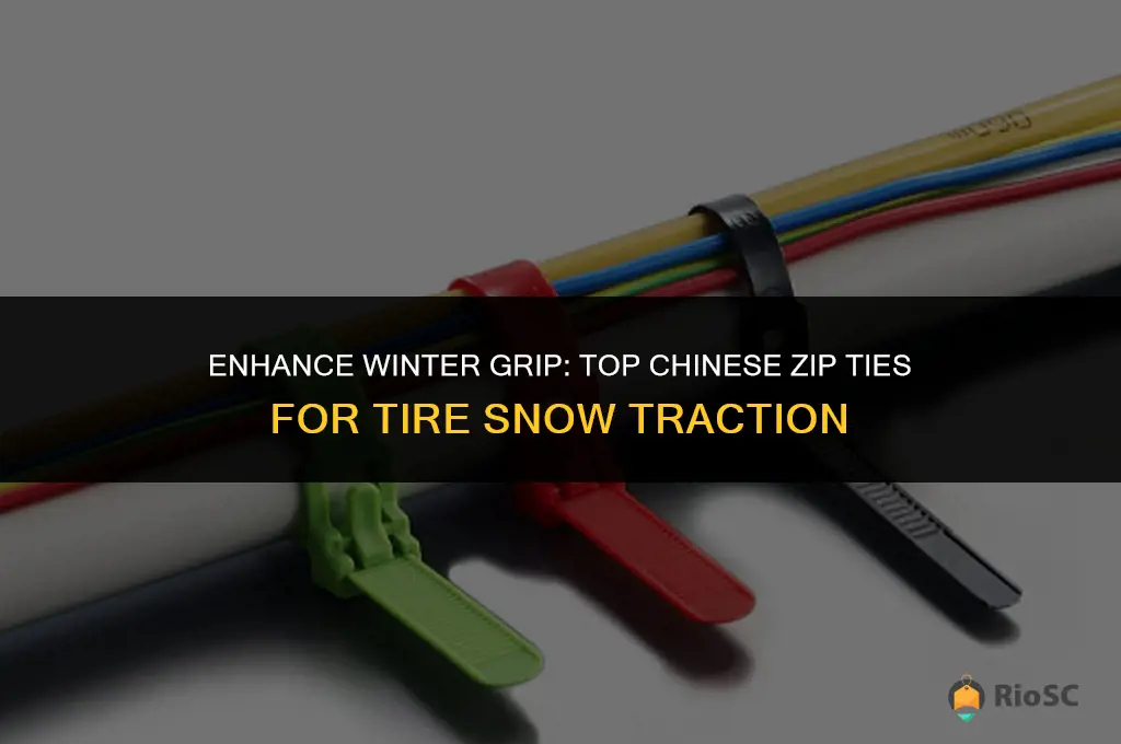 best chian zip ties for tires in snow traction