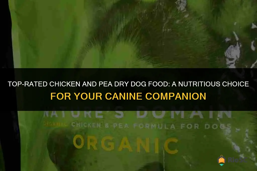 best chicken and pea dry dog food
