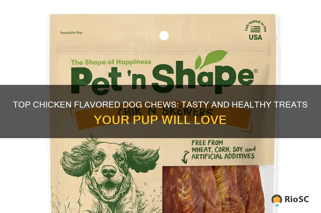 best chicken flavored dog chews