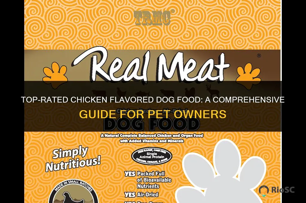 best chicken flavored dog food