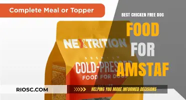 Top-Rated Chicken-Free Dog Food Options for American Staffordshire Terriers