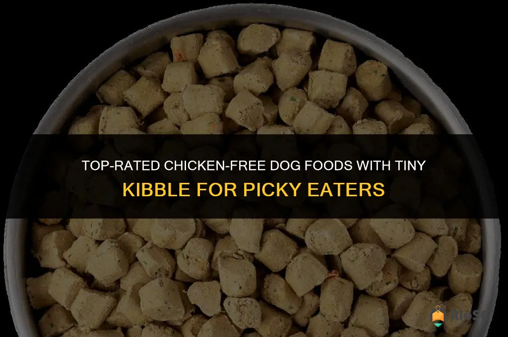 best chicken free dog food with smallest kibble